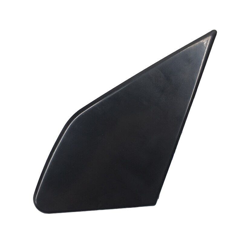 Front Door Garnish Window Glass Plate Trim Cap 2pcs for Honda Fit 2009-2013
