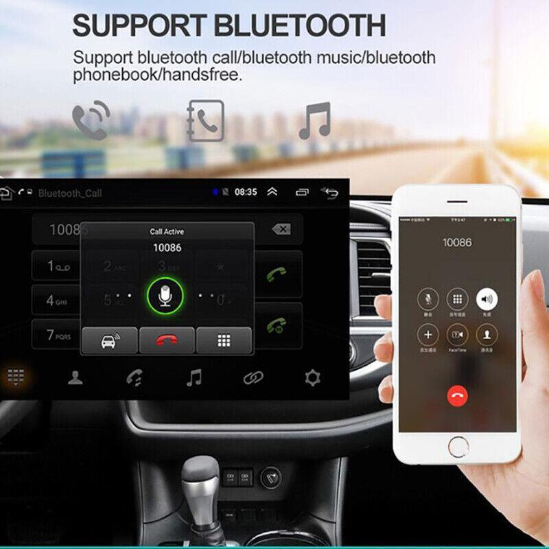 9-inch Dual 2-DIN Car Stereo FM Radio with Android 11.0 and GPS Multimedia Video Header Unit n