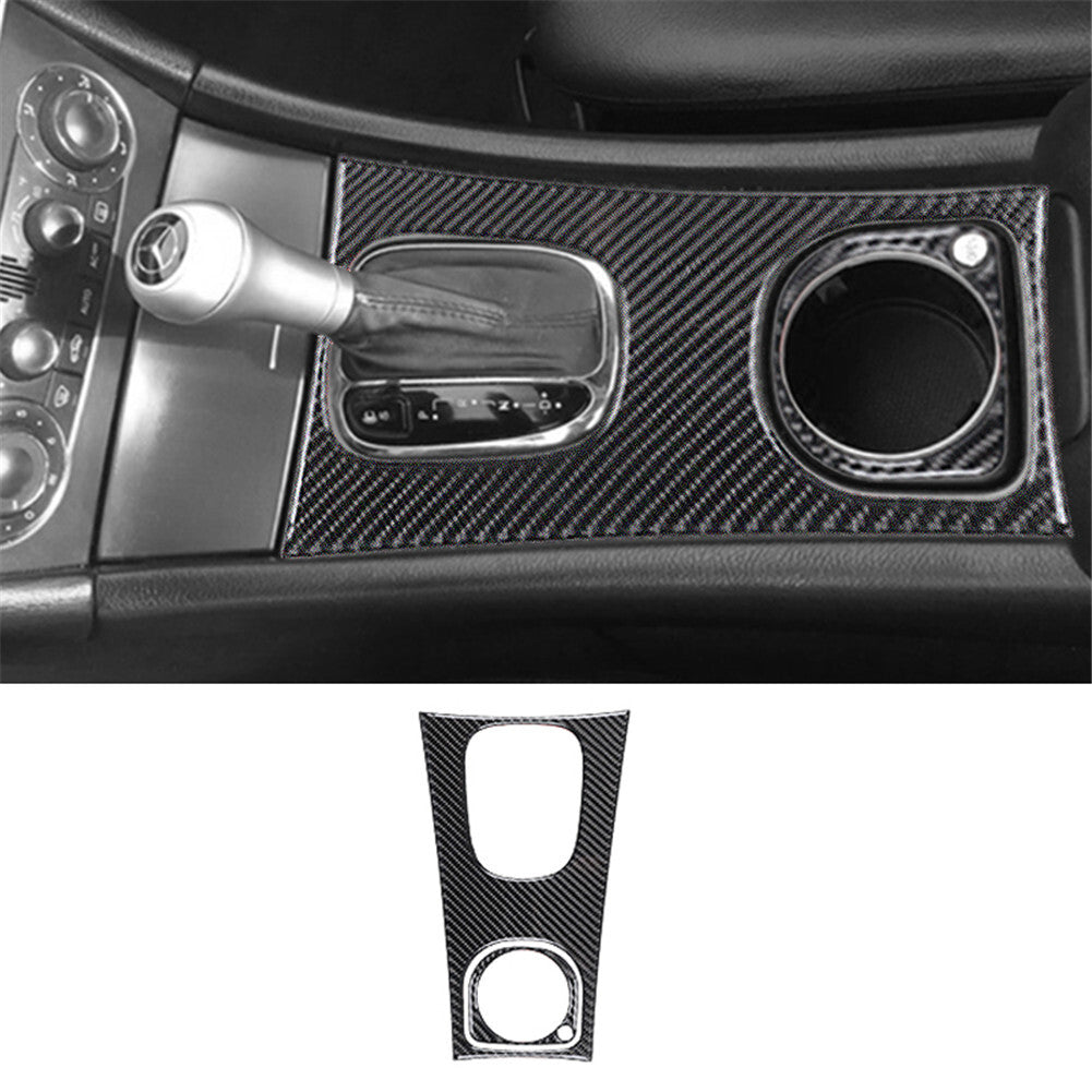 for Corolla 2009 - 2013 Black Woodgrain Center Console Gear Shift Panel- v