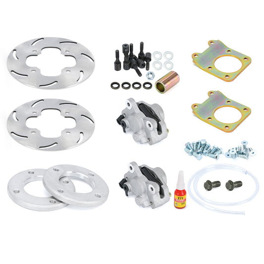 ATV Front Disc Brake Kit for Honda Foreman 400 / 450 4x4 12 Wheels TRX450 ALL