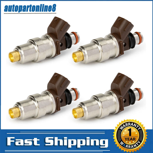 Set of 4 Fuel Injectors 23250-75050 For 1995-00 for Toyota Tacoma T100 4Runner 2.7L
