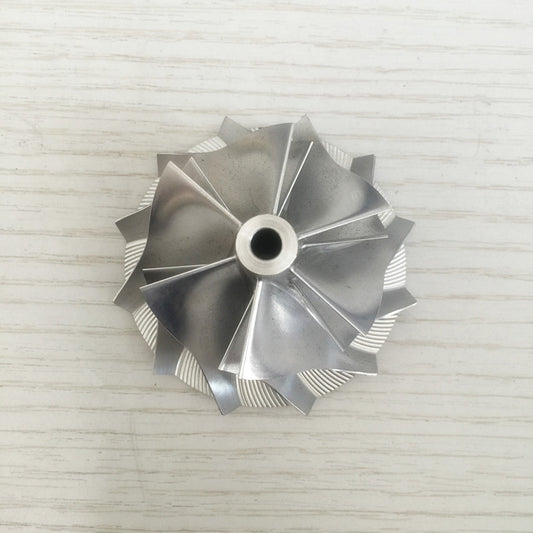 RHF5 44.20/58.00 mm 6+6 insert performance turbine milling/bulk compressor wheel