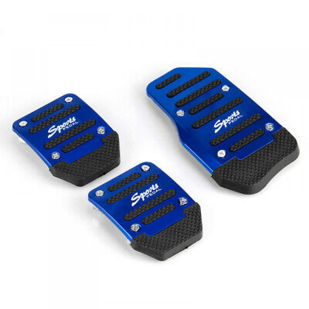 3PCS Car Pedal Cover Manual Transmission Brake Clutch Accelerator Non Slip Q