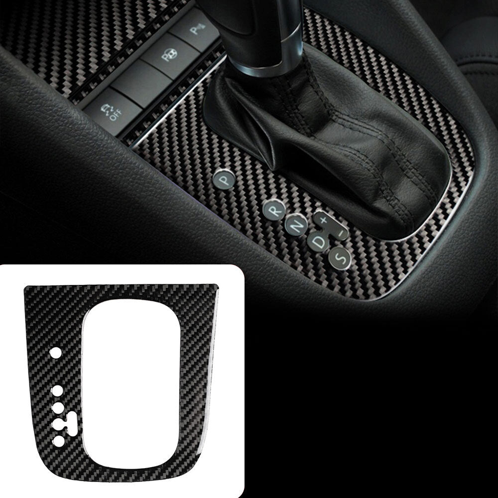 Suitable for Golf 6, for Golf 5, GTI 08-12 Carbon Fiber Gear Shift Gearbox Panel Cover LHD Type A n