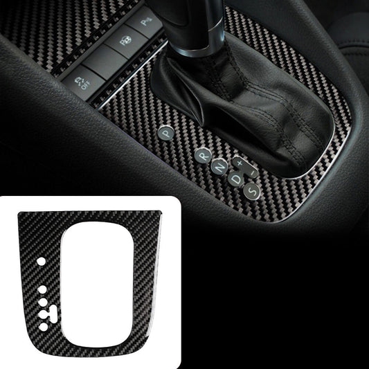 Suitable for Golf 6, for Golf 5, GTI 08-12 Carbon Fiber Gear Shift Gearbox Panel Cover LHD Type A n