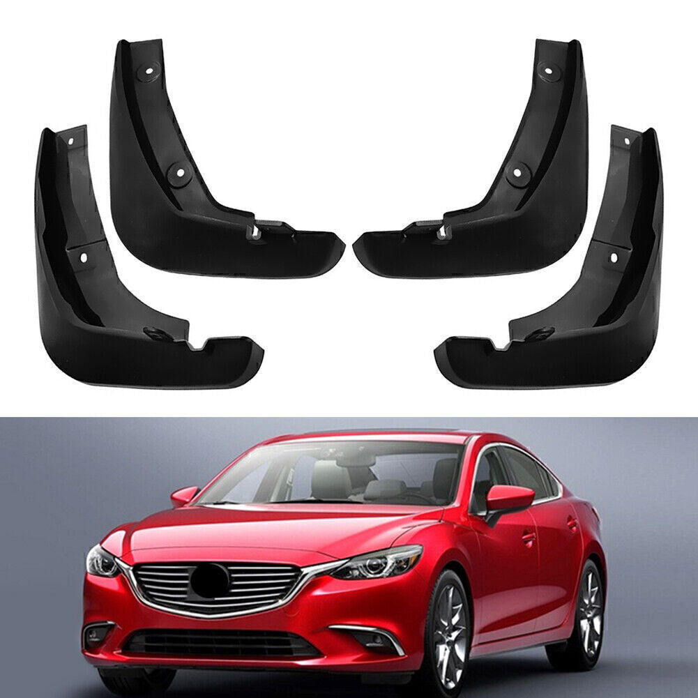 4x Mud Flaps Splash Guards Fender Mudguard Fit for MAZDA 6 GJ 2013 2014-2019 Q