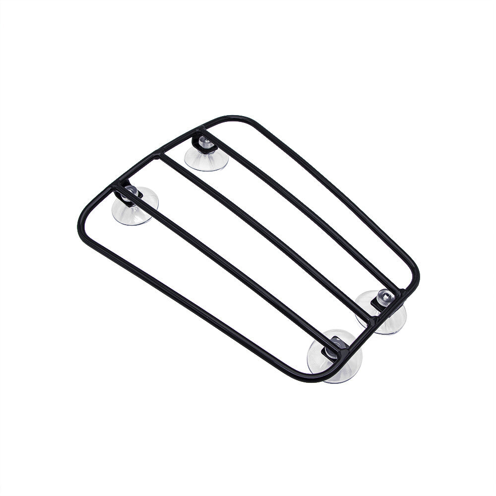 Universal Motorcycle Black Steel Fuel Gas Tank Parcel Rack for Harley for Triumph Q