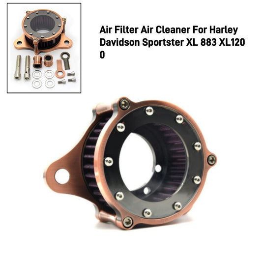 Motorcycle air purifier intake filter suitable for Harley Davidson Sportster XL 883 XL1200- n