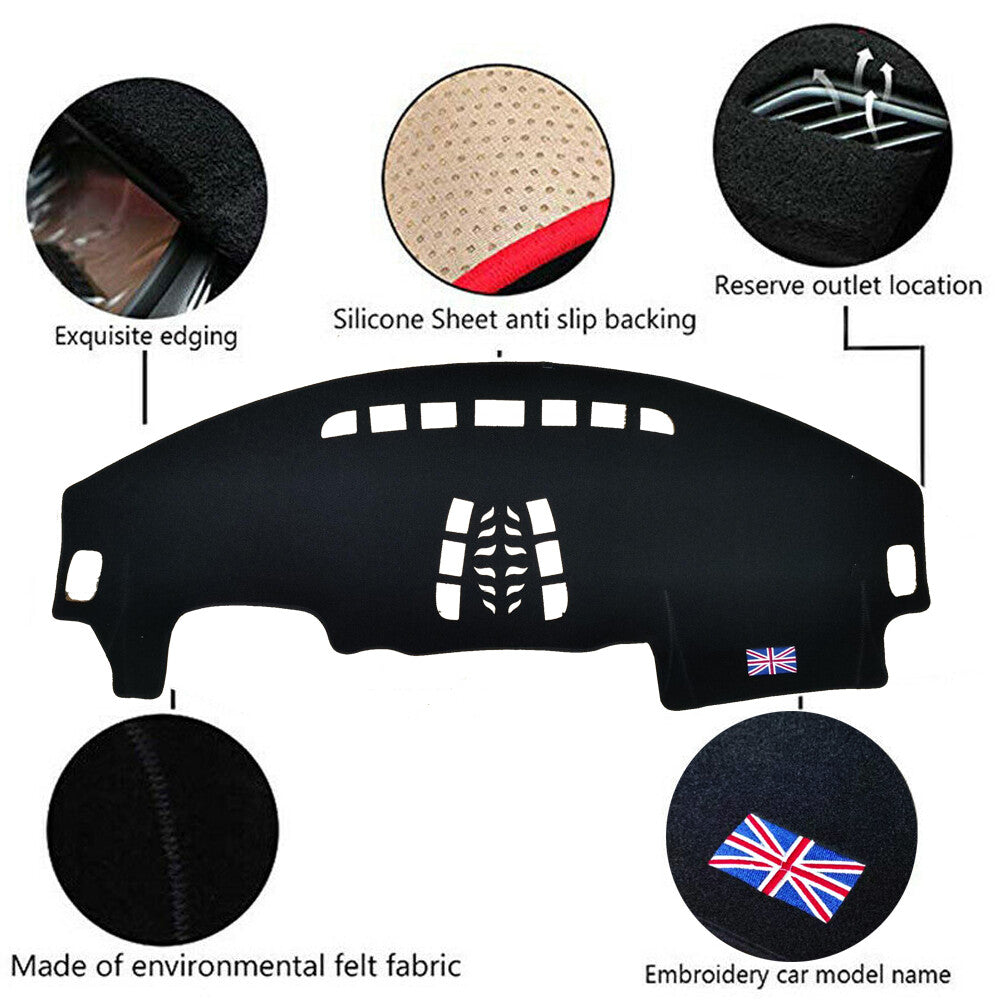 Union Jack dashboard mat anti-slip protective cover for mini Cooper F60 Countryman