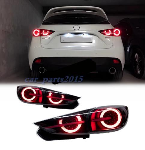 Dynamic signals for Mazda 3 Axela 2014 - 2019 Hatchback LED taillights