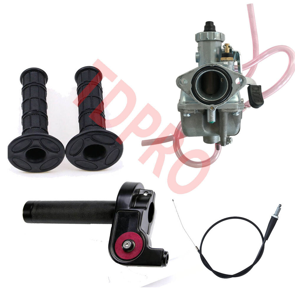 Molkt 26mm carburetor throttle grip cable for 140cc, 150cc, and 160cc for Lifan SSR SDG 125
