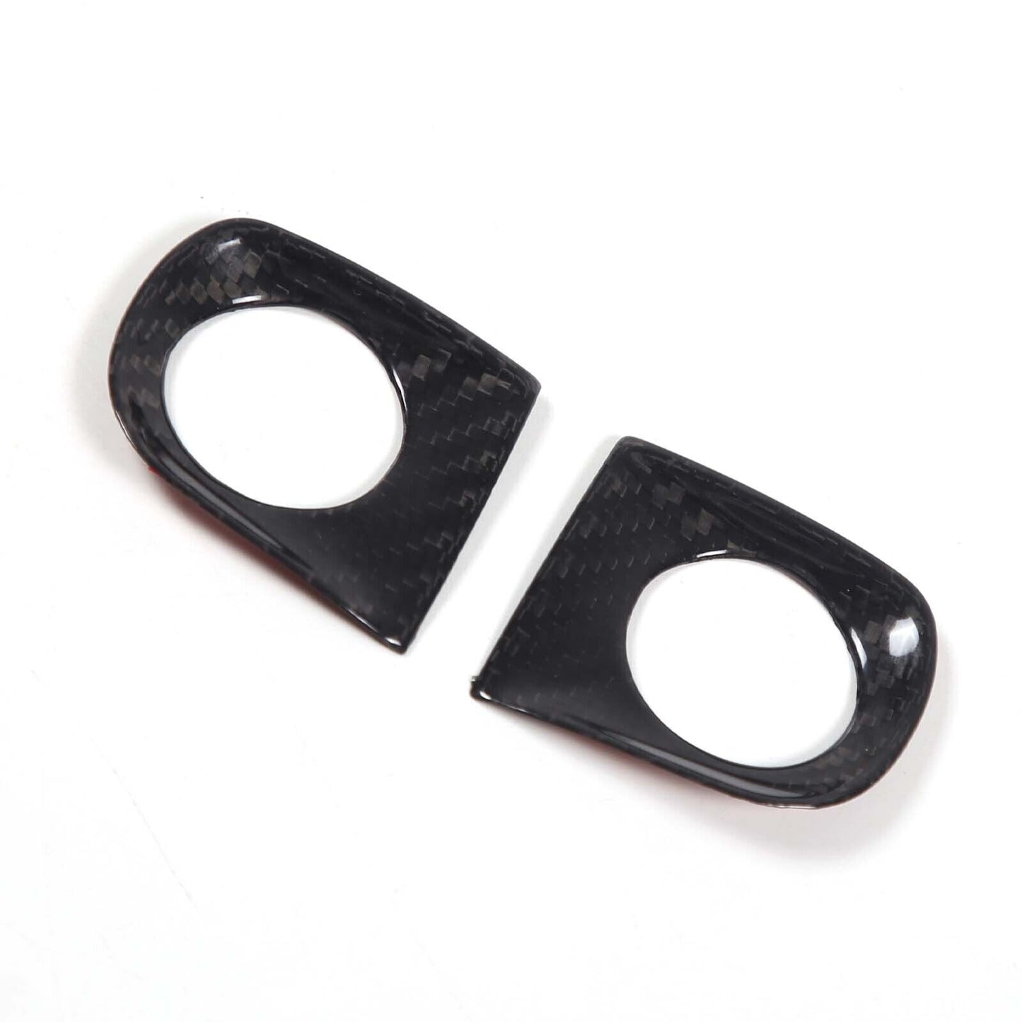 ABS carbon fiber interior door and window edge decorative cover suitable for Corvette C8 2020-2023- v