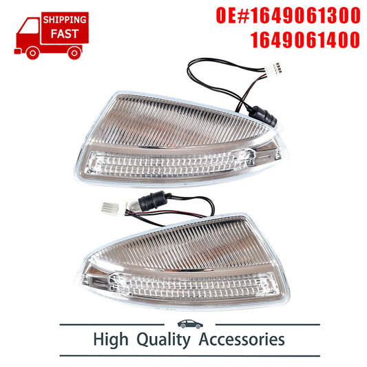 Door side mirror turn signals are applicable to for Mercedes-Benz X164, GL350, GL450, and GL550.