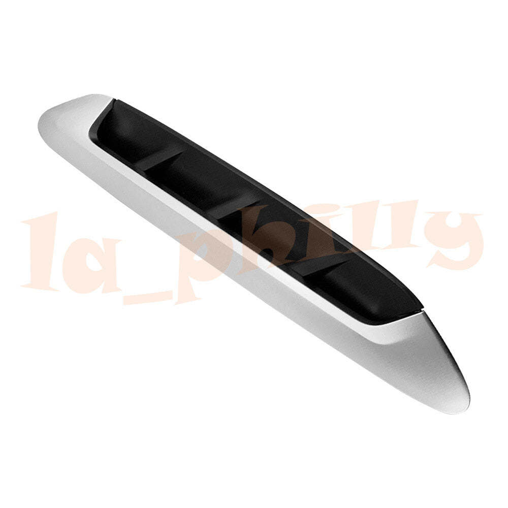 For 2018 2019 2020 2022 for BMW X3 X4 Silver Left Fender Side Air Outlet Cover Trim