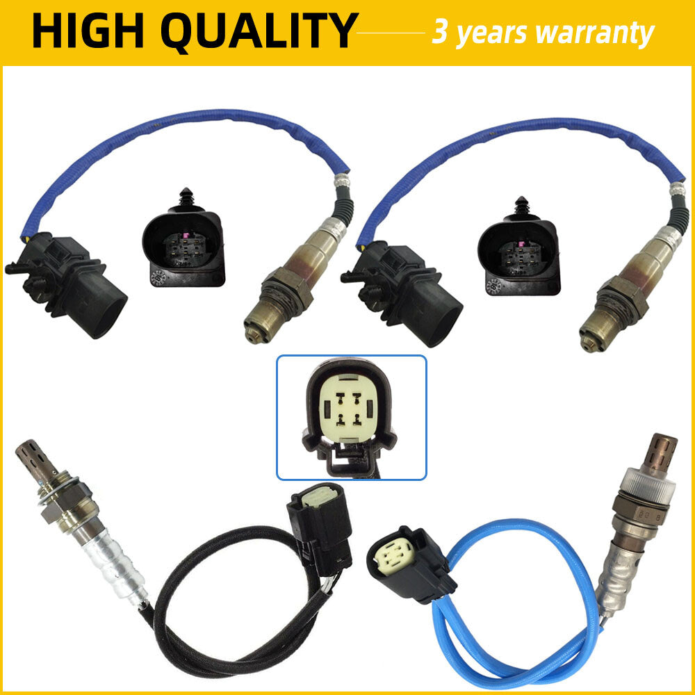 4pcs Upstream+Downstream Oxygen O2 Sensor  for ford  Explorer Taurus 3.5L Turbo Q