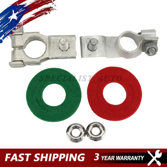 2pc for TOYOTA for Sienna for SCION for LEXUS for ES RX (+ & -) Terminal Battery Terminal Set Q