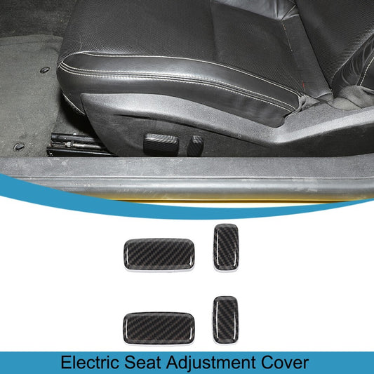 Electric for Seat Adjustment Switch Button Cover Trim for Chevrolet Camaro 2010-2015