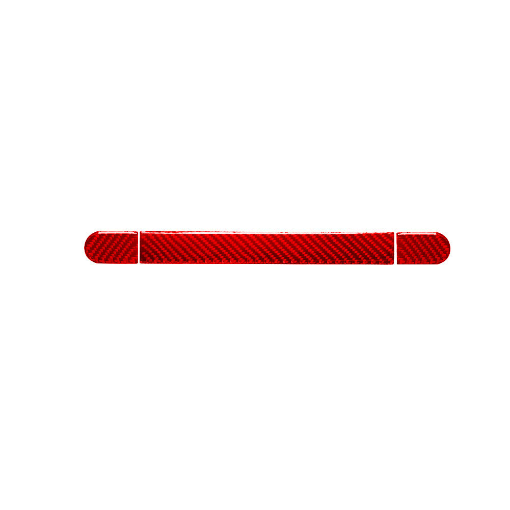 Automatic Gear Shifter Panel Trim Sticker Carbon Fiber for Audi A4 S4 2005-2008 v