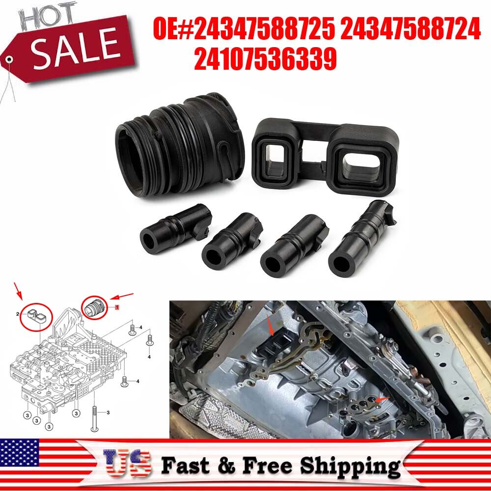 6 6HP19 6HP21 Valve Body to case Sleeve Seal kit Mechatronic Kit for BMW US