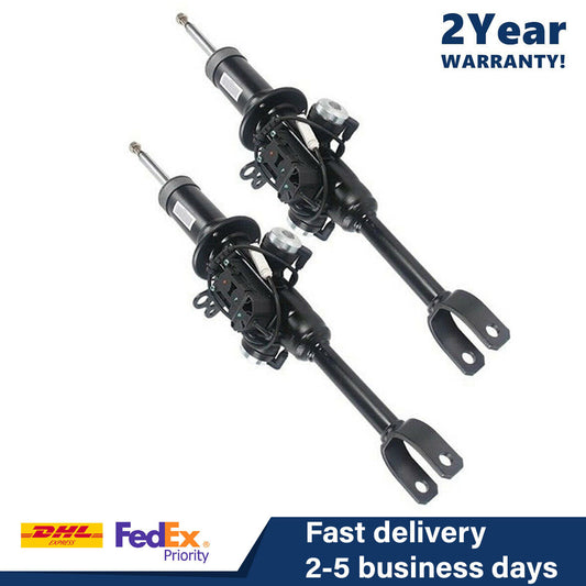 Pair Fit for BMW 5 7 Series Front Hydraulic Air Suspension Shock Absorbers VDC