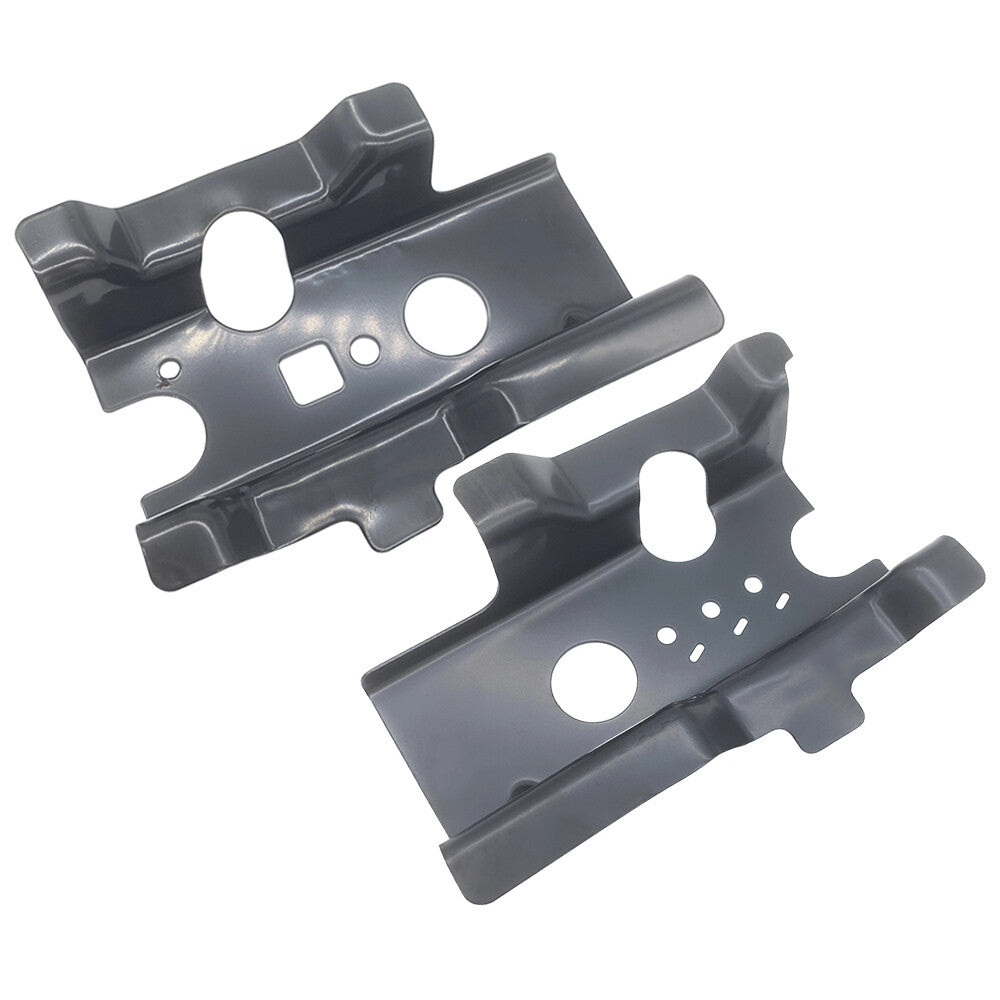 Fit for 2015-2019 for Ford for Mustang Left + Right Radiator Support Bracket Mount Black Q