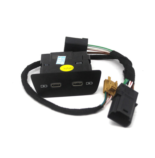 Rear Usb Type-C Charger socket wire for VW for golf mk8 ID.3 id4 id5 id6 for audi q8 q5 v