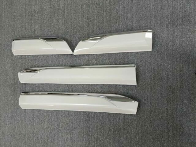 for Land Cruiser LC/J300 2022-2024 white Door Side Sill Molding Trim Guard Cover