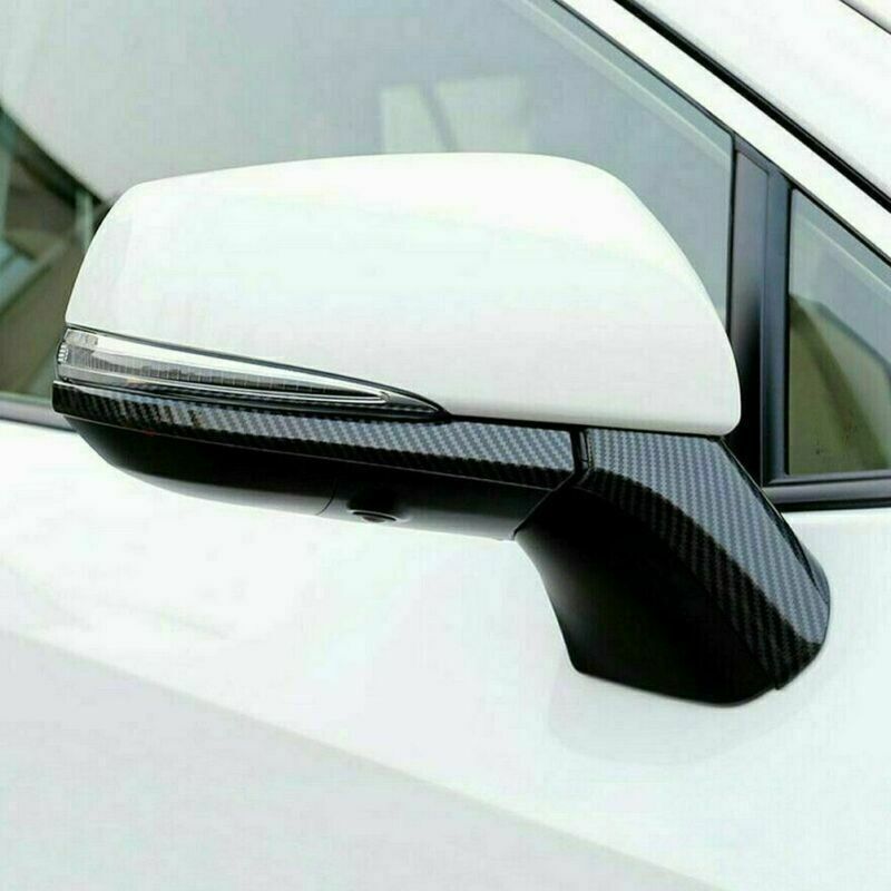 for Toyota Highlander 20-22 ABS Carbon Fiber Rearview Mirror Molding Cover Trim