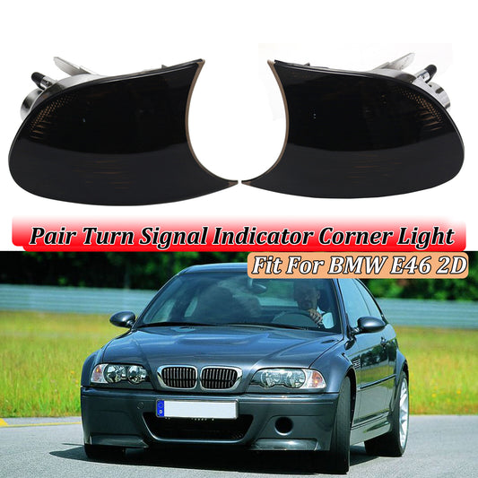 Turn Signal Corner Light Lamp for BMW 3 Series E46 2-Door 1998-2001 Coupe/Cabrio Q