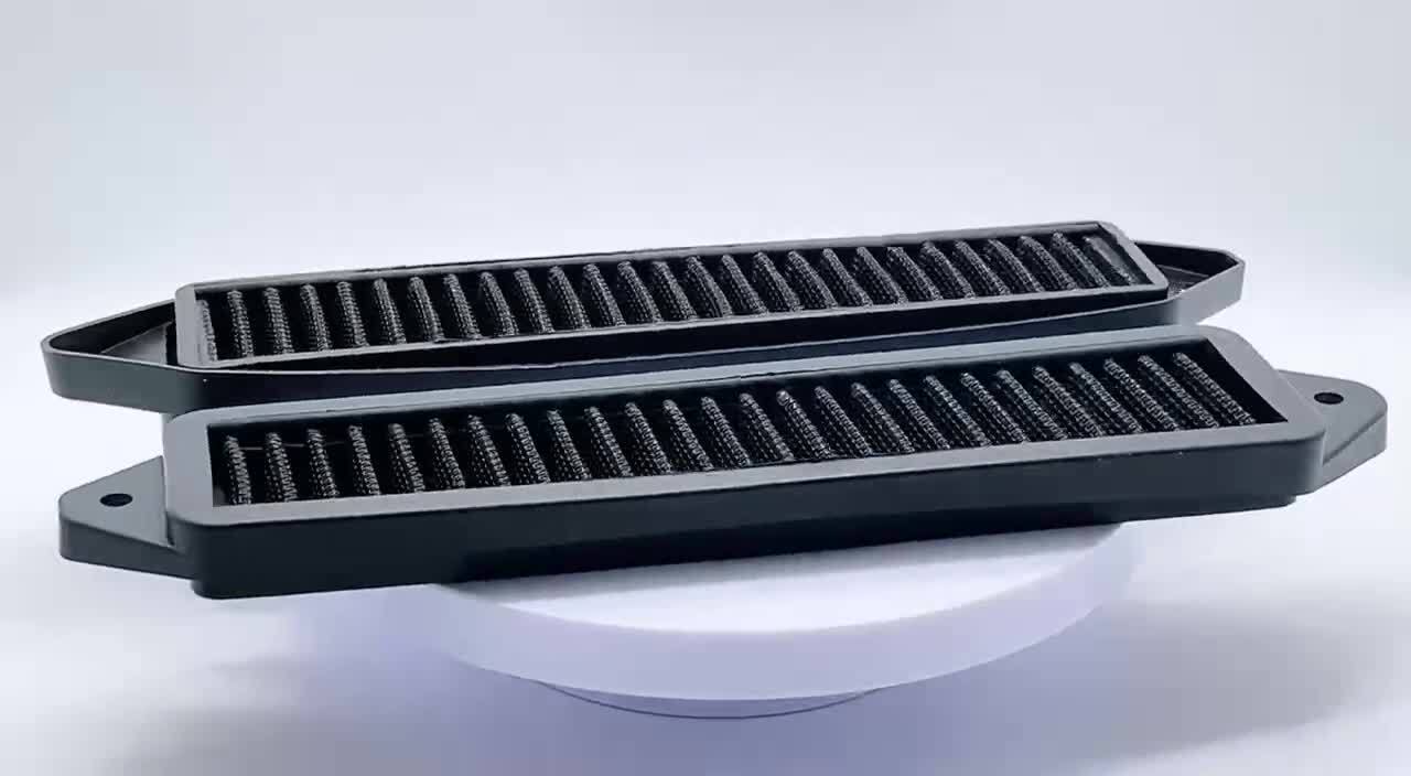 2pcs Cabin Air Cowl Filters Fits for BMW E Chassis E82 E88 E90 E92 135i 328i X1