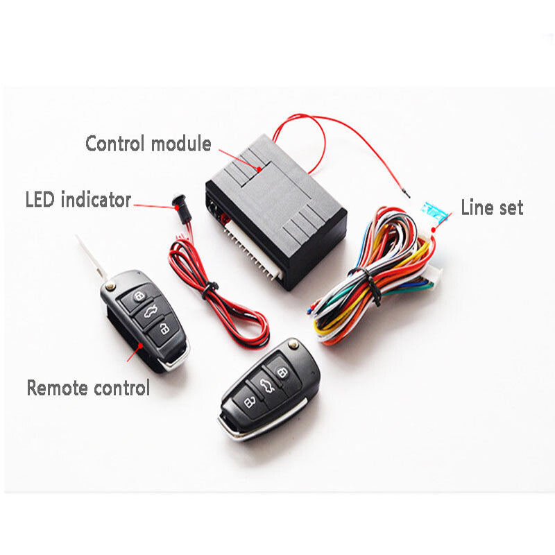 12V Universal SUV Car Remote Central Lock Kit Keyless Entry System n
