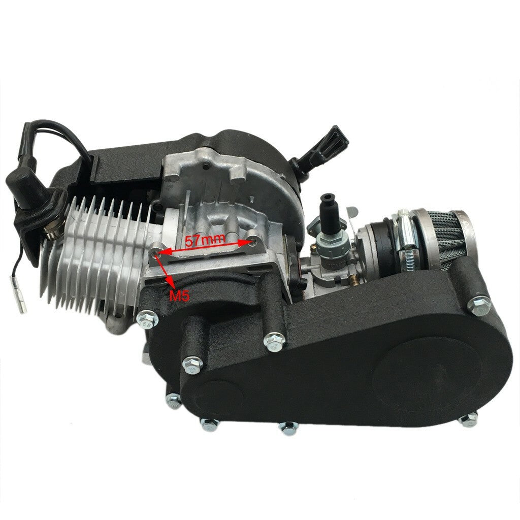 2 Stroke 49cc Engine Motor Kit Sprocket for Mini ATV Pocket Bike Scooter Bicycle