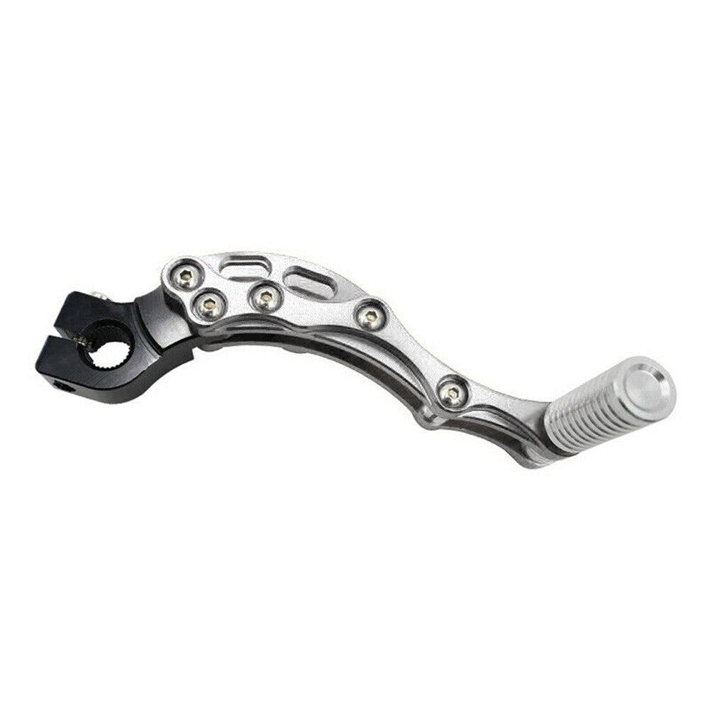 Modifizierte Motorhebel Motorstarterpedal Schalthebel Teile Universal Silber