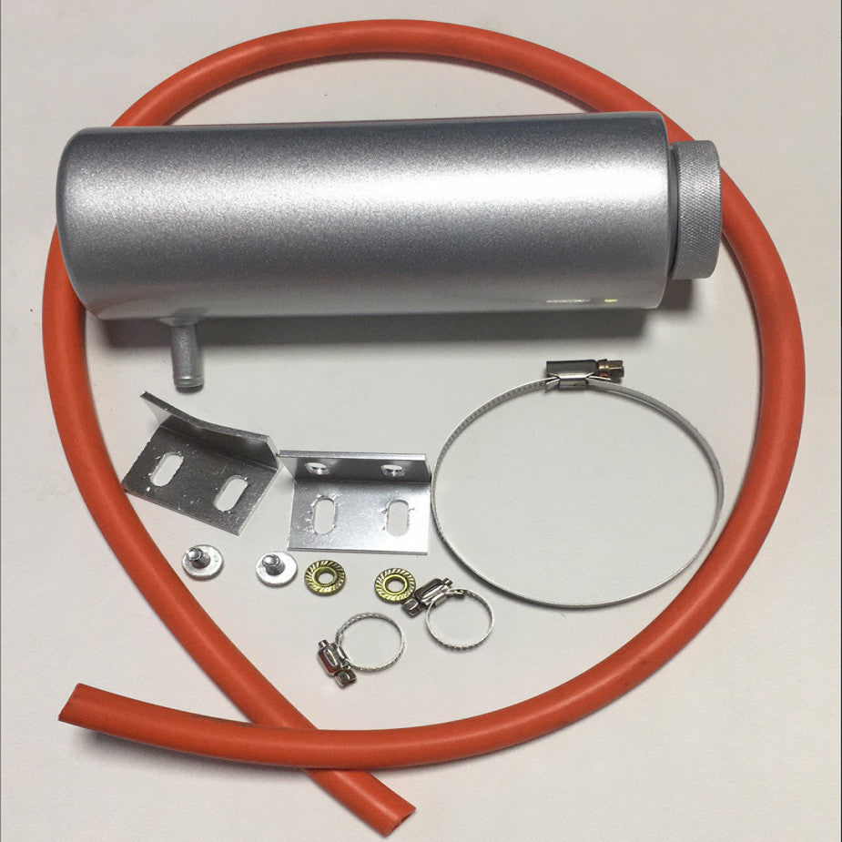 800ml Automotive Radiator Coolant Overflow Reservoir Oil Capture Bottle - Aluminum Universal