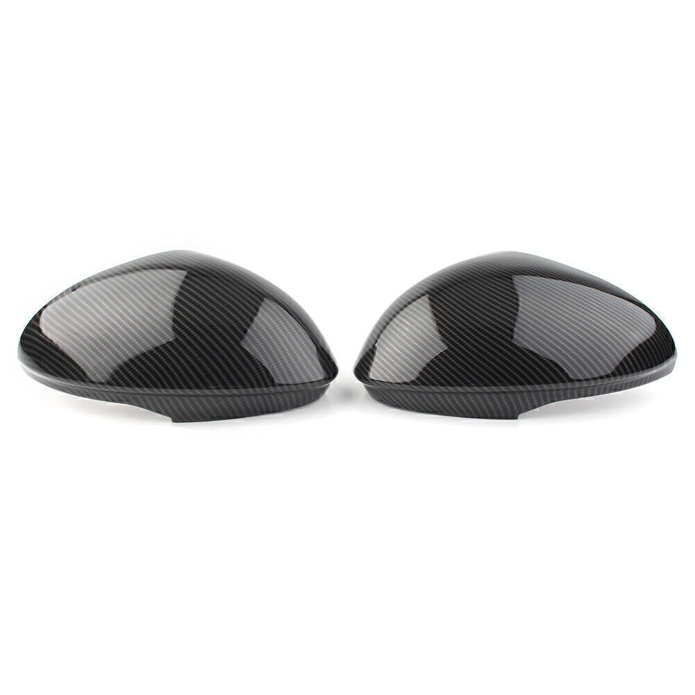for Alfa Romeo Giulia 2017 - 2024 Side Rearview Mirror Cover Caps Carbon Fiber