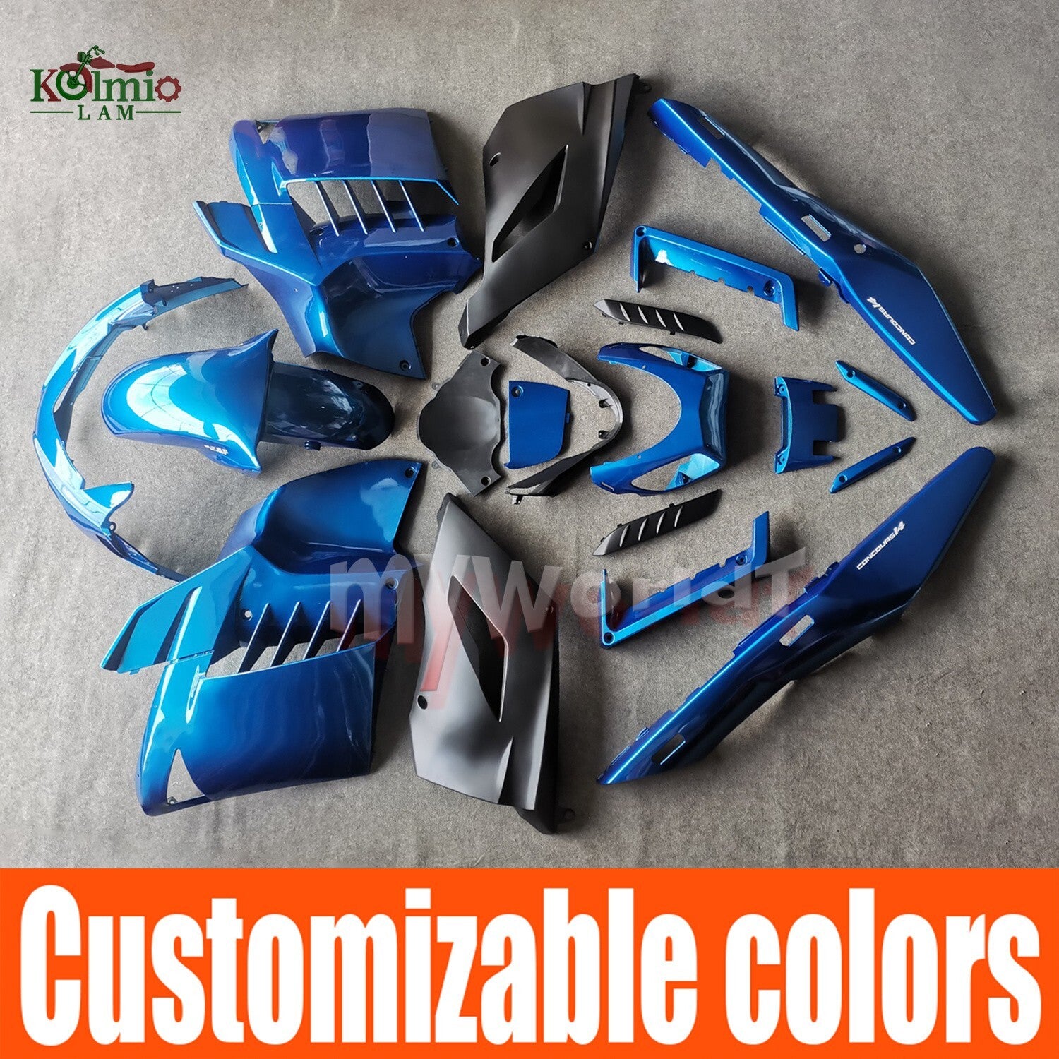 Fit for Kawasaki GTR1400 ZG1400 2007-2009 New Motorcycle Fairing Bodywork Kit