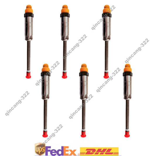 6pcs 7w-7038 0R4124 1705187 Fuel Injector fits for Caterpillar 3306 3306B Engine