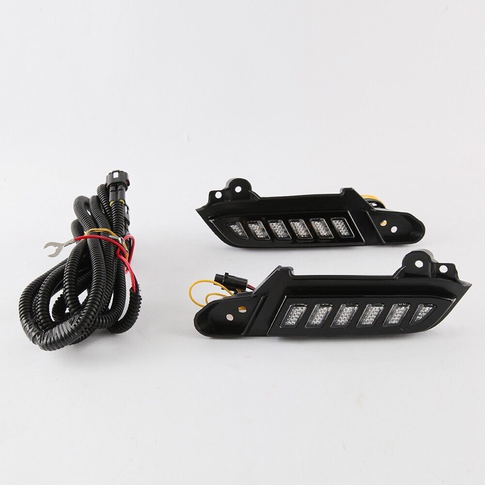 LED DRL Daytime Running Light Fog Lamp Accessories for Toyota Tacoma 2016-2023 Q