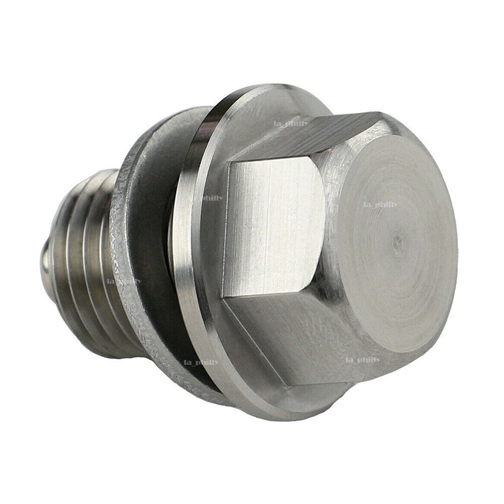 Engine Oil Drain Plug with Gasket Fit for Mitsubishi for Pajero for Outlander MD050316 Q