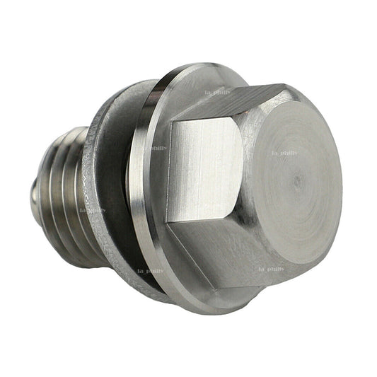 Engine Oil Drain Plug with Gasket Fit for Mitsubishi for Pajero for Outlander MD050316 Q