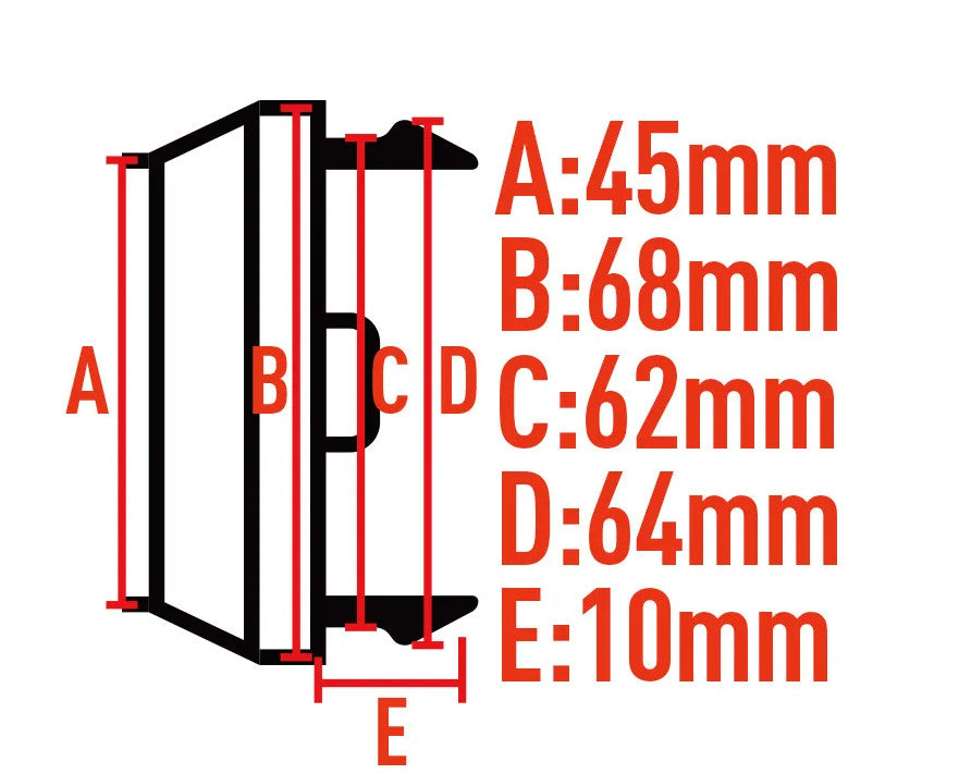 10 Piece Car Air Conditioning Socket Trim Molded Trim Strip Silver for Subaru - v