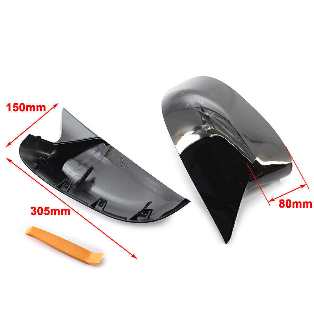 R¨¹ckspiegel-Abdeckkappe schwarz Gl?nzend f¨¹r for BMW X3 X4 X5 X6 X7 G01 G05 G07