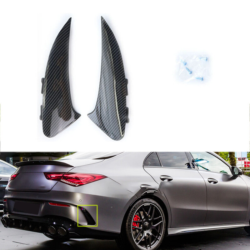 for Mercedes-Benz CLA Sport C118 CLA200 2020 Rear Bumper Vent Trim Cover Pair