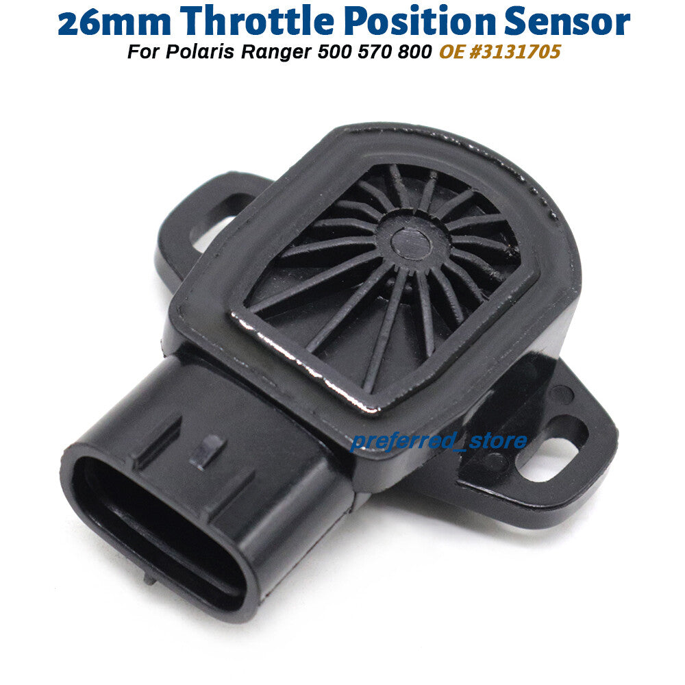 2 Throttle Position Sensors (TPS) for Polaris Ranger 500 570 800 4x4 EFI 3131705- v