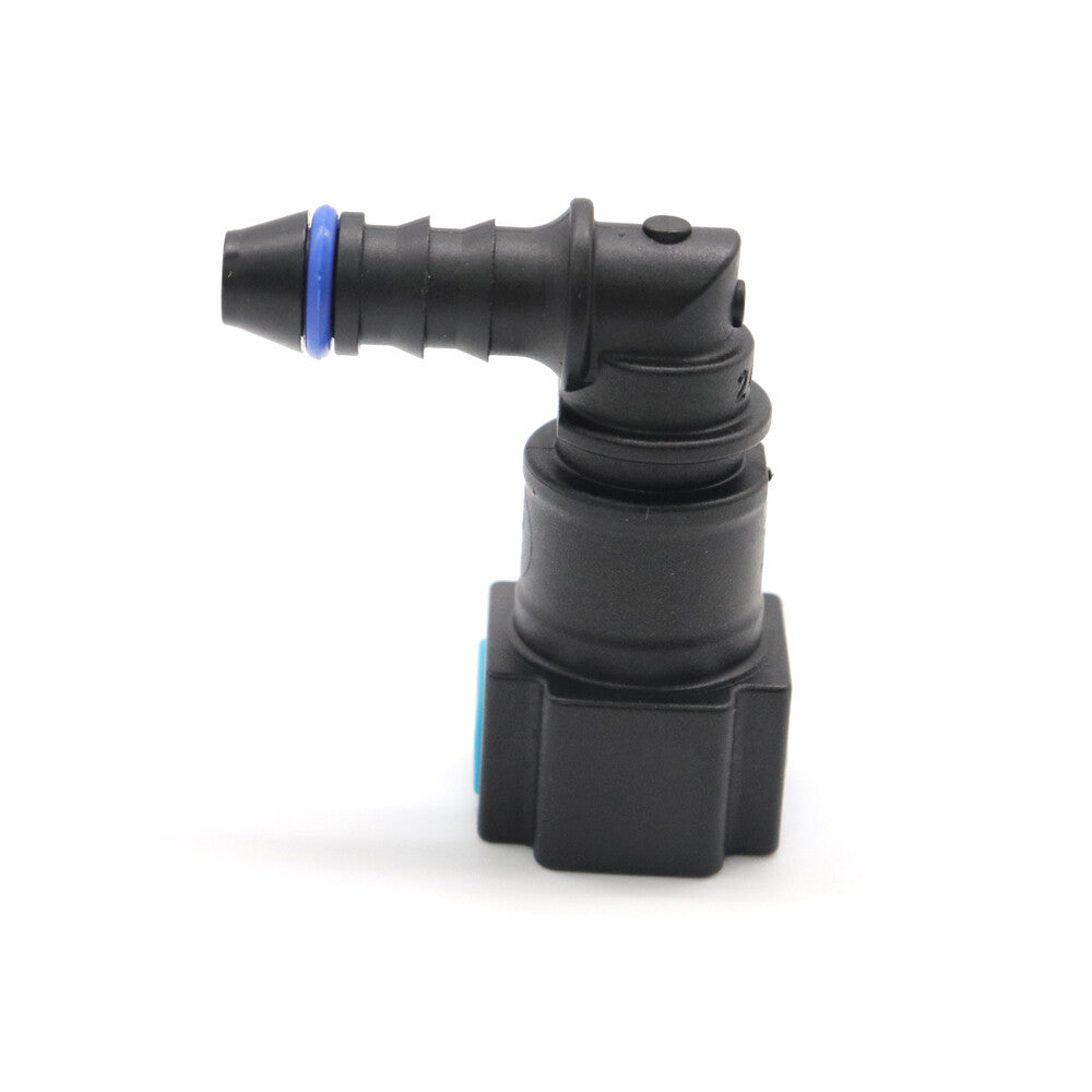 Fuel line quick-connect female connector 2pcs, 5/16 7.89 mm, ID6 90 Q