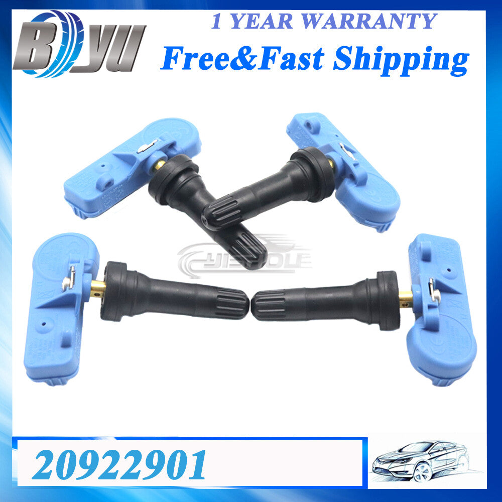 Set of (4) 20922901 TPMS FOR GM for CHEVY for GMC for CADILLAC for BUICK TIRE PRESSURE SENSORS