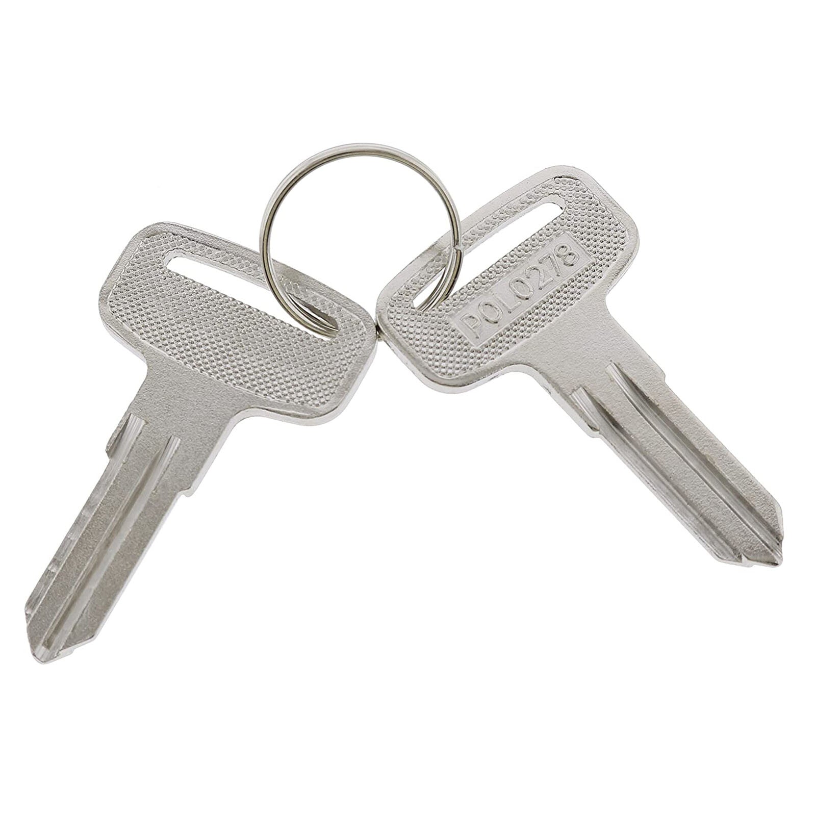 2Pcs ATV Blank Key 4010278 for Polaris Series 20, 21, 67, 68 Magnum 325/330/500 Q