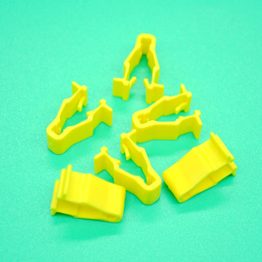 15 Pcs Nylon Front Bumper Moulding Snap Fitting Clips for Honda for CR-V HR-V Pilot