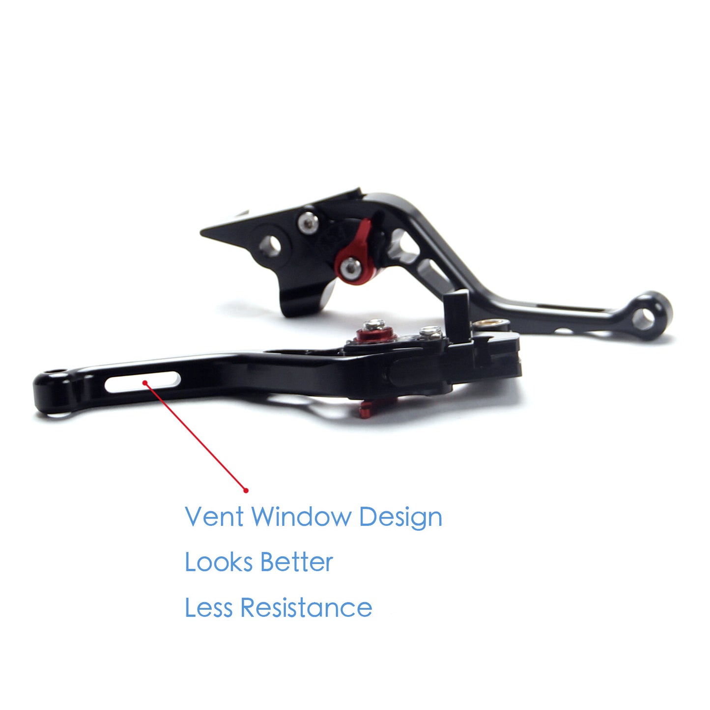 Black Short Clutch Brake Levers For Honde CBR929RR 2000-2001 Aluminum CNC