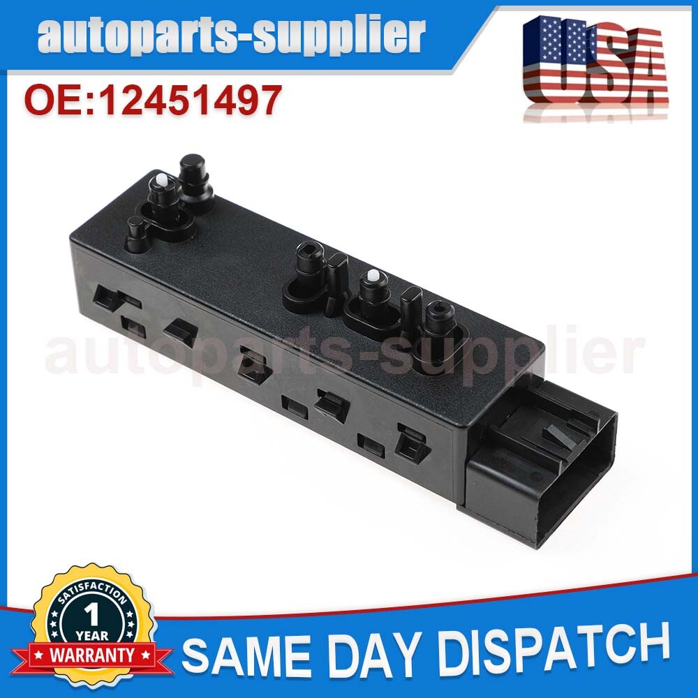 Power for seat switch control offers 8 modes applicable to for Chevrolet , for Cadillac , for GMC , and for Buick models 12451497